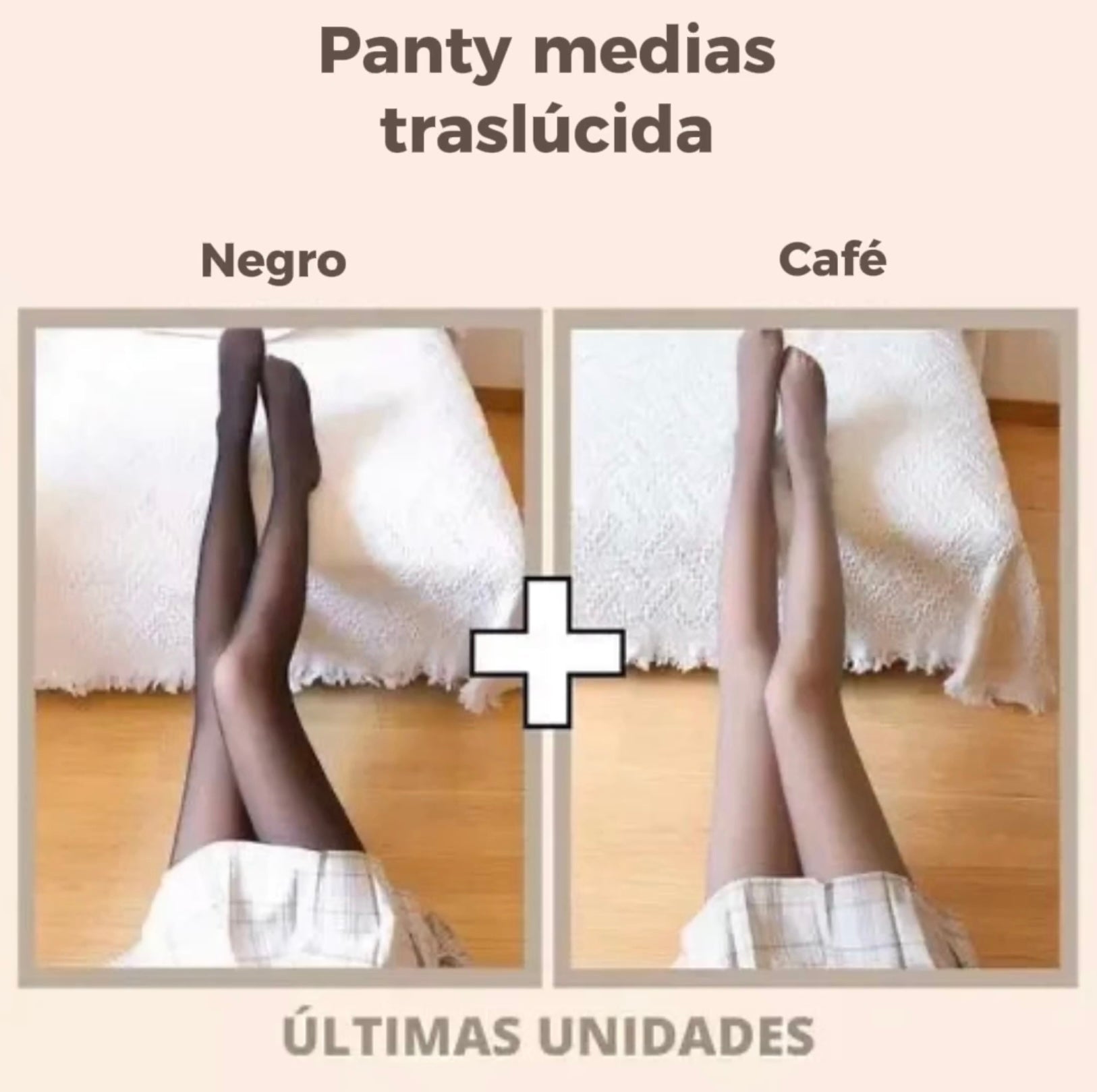 Llegó la nueva panty, para toda ocasión. (Compra 1, lleva 2)